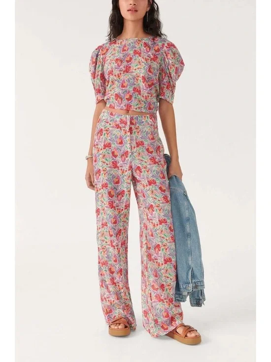 ba&sh Abo high rise trouser MSRP$295 - Picture 2 of 4